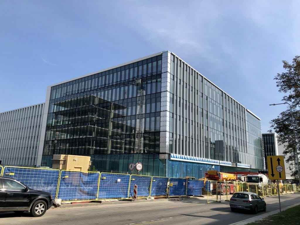 Saltoniškių 7 (S7) 4 etapas (Saltoniškių g. 7C) - Office center - construction photos