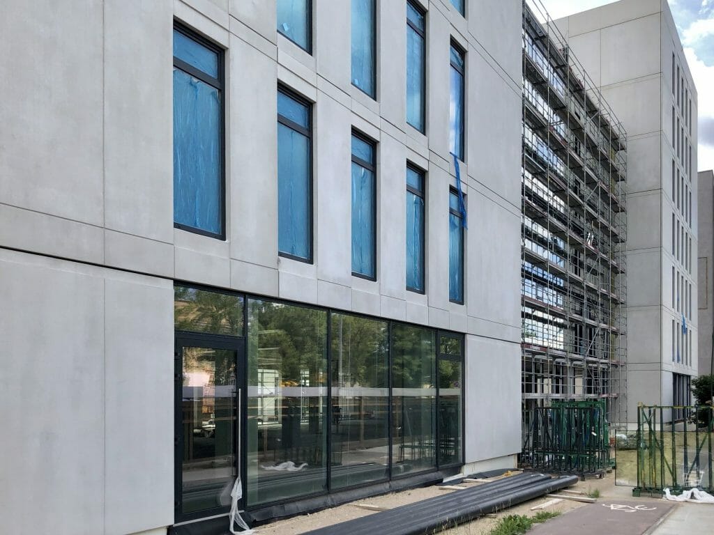 OFFICE 100 by Skraidenis (Panerių g. 49) - Office center - construction photos