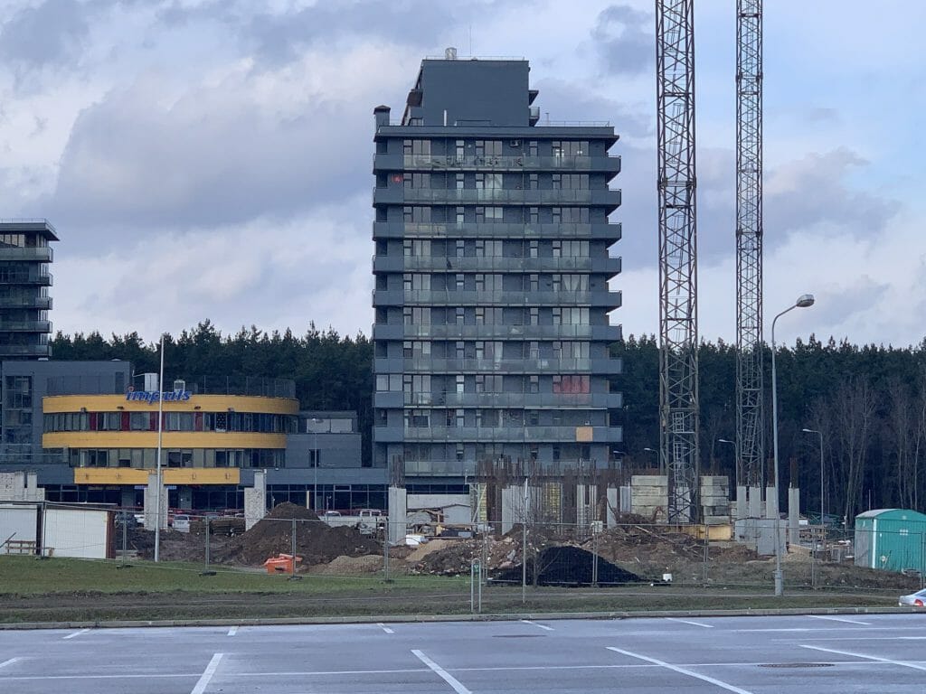 Trinapolio namai 2 etapas (Trinapolio g. 3) - Multi apartment - construction photos