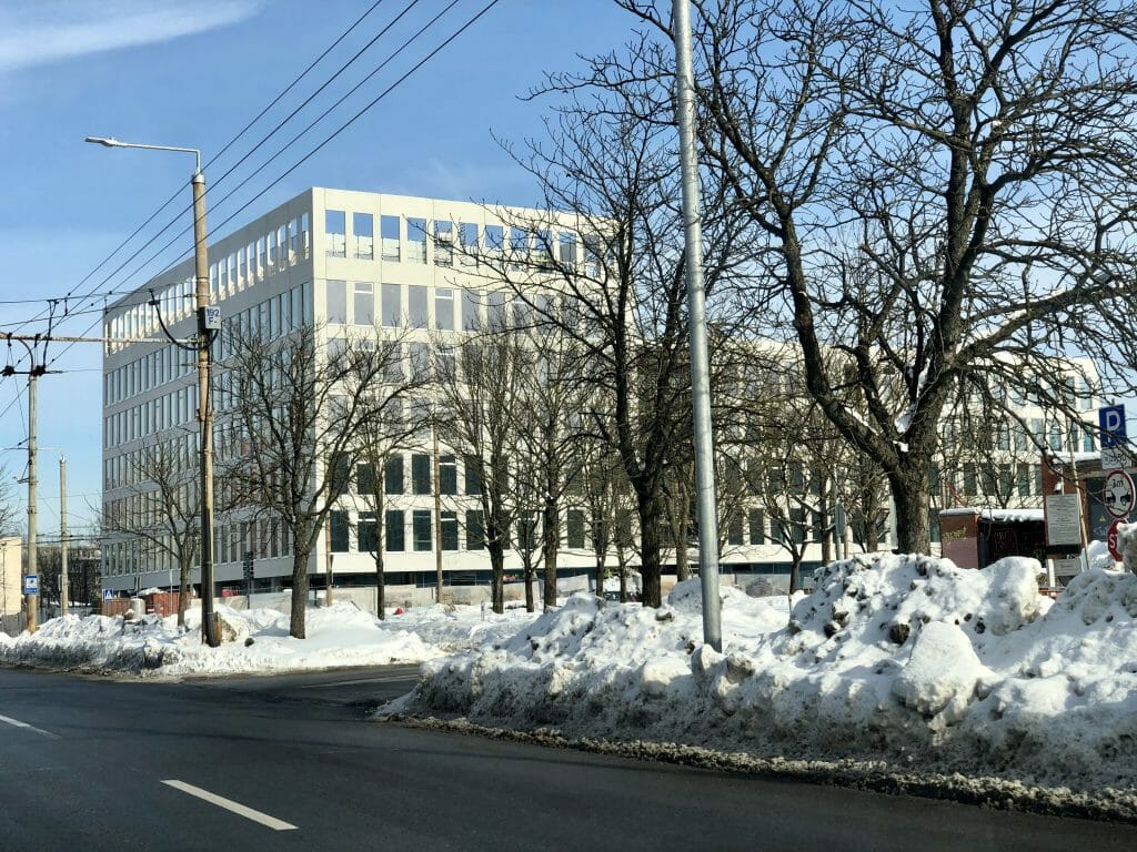 Freedom 36 (Laisvės pr. 36) - Office center - construction photos