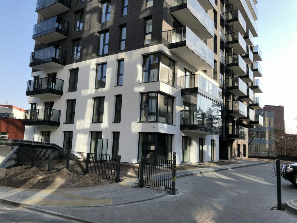 Žvėryno vakarai (Saltoniškių g. 44) - Multi apartment - construction photos