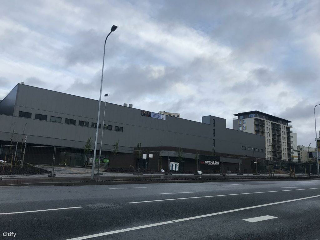 Pašilaičiai PC (Pavilnionių g. 55) - Tirdzniecības centrs - būvdarbu attēli