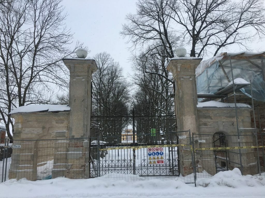 Trakų Vokės dvaro sodybos parkas (E. Andrė g.) - Park - construction photos