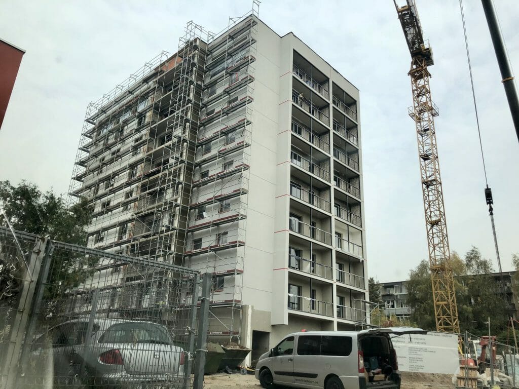 Taikos 55A (Taikos pr. 55A) - Multi apartment - construction photos