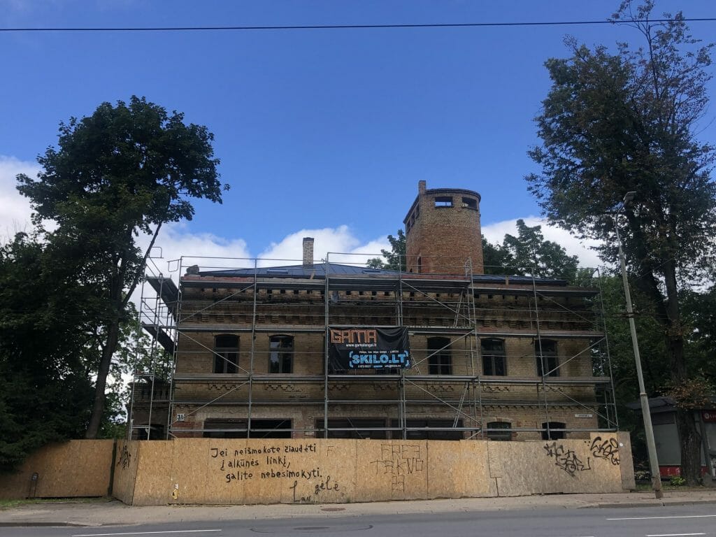Kosciuškos 34 (T. Kosciuškos g. 34) - Multi apartment - construction photos