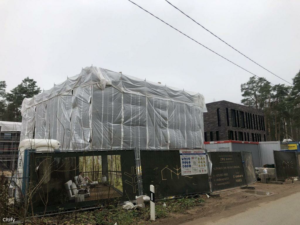 Svajonių 12 (Svajonių g. 12) - Multi apartment - construction photos