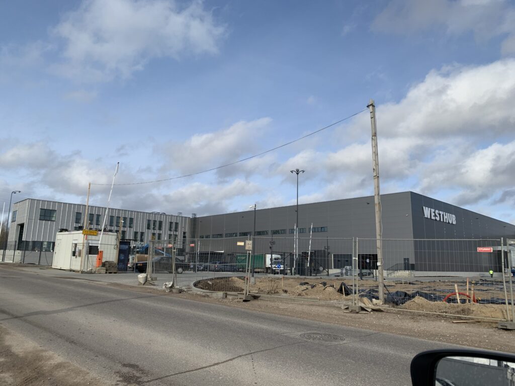 WESTHUB (B. Brazdžionio g. 29) - Laohoone - ehituse fotod