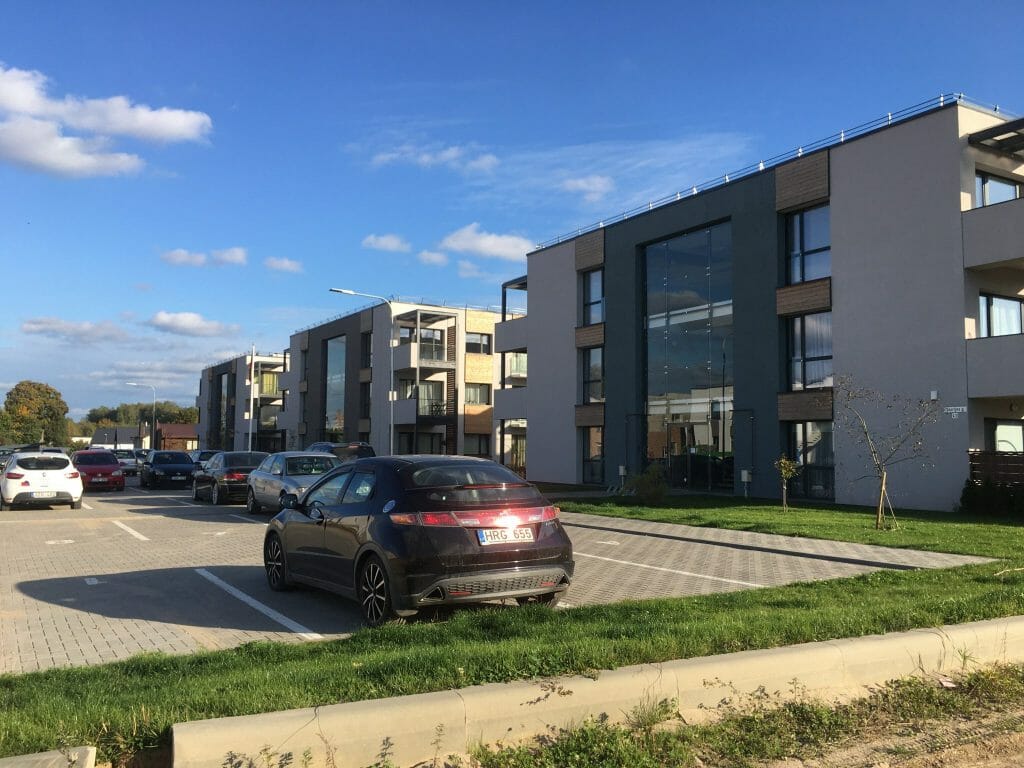 Antakalnio gintaras (Taurijos g.) - Multi apartment - construction photos