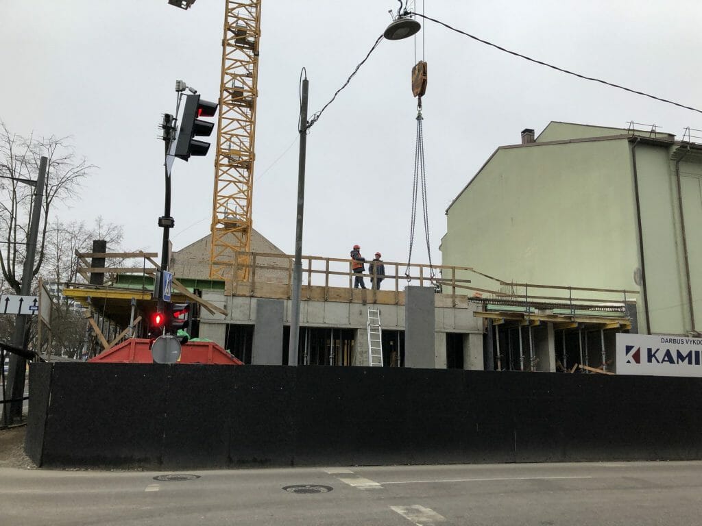 Premium apartamentai (K. Donelaičio g. 83) - Daudzdzīvokļu nams - būvdarbu attēli