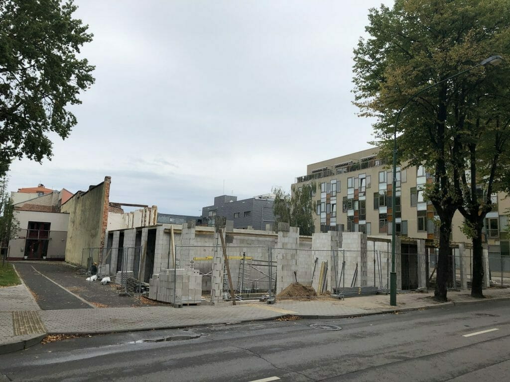 D11 (S. Daukanto g. 11) - Multi apartment - construction photos