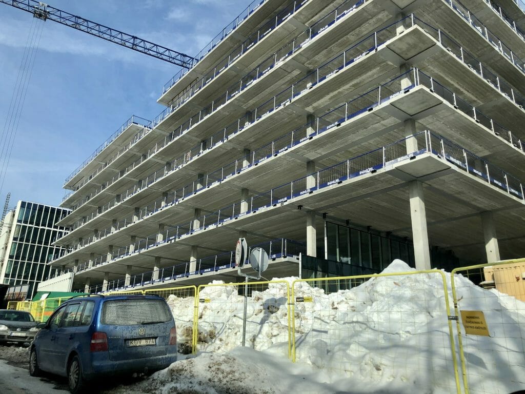 CORE (Ukmergės g. 126) - Office center - construction photos