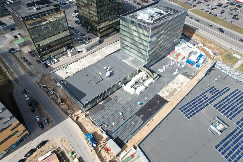 MERAKI B korpusas (Eitminų g. 3) - Office center - construction photos