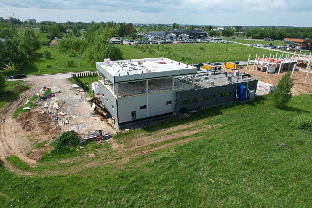 Liubčios g. 8 priestatas (Liubčios g. 8) - Office center - construction photos