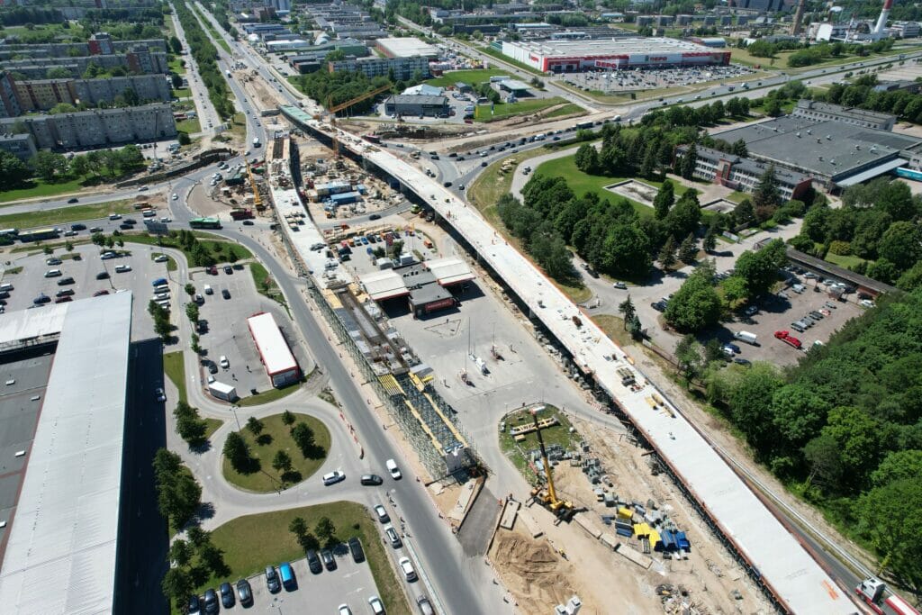 Baltijos pr. žiedinė sankryža (Baltijos pr., Šilutės pl.) - Road - construction photos