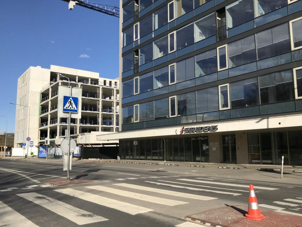 OFFICE 100 by Skraidenis (Panerių g. 49) - Office center - construction photos