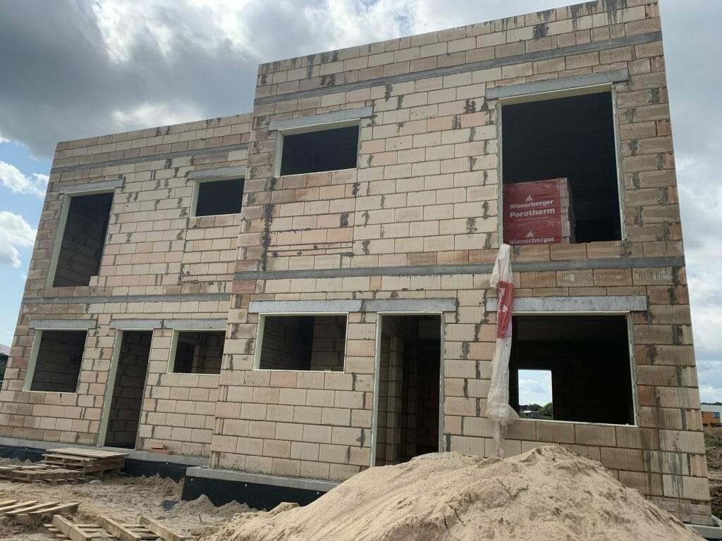 M. ir P. Šalčių g. 45-57 (M. ir P. Šalčių g. 45-57) - Rindu mājas - būvdarbu attēli