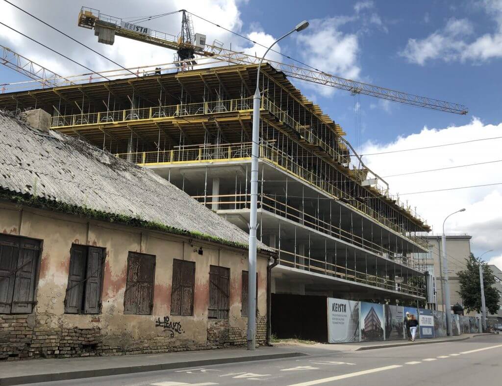 Uptown Park (Švitrigailos g. 13) - Office center - construction photos
