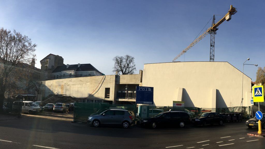 Bokšto skveras (Bokšto g. 6) - Food services, Resort - construction photos