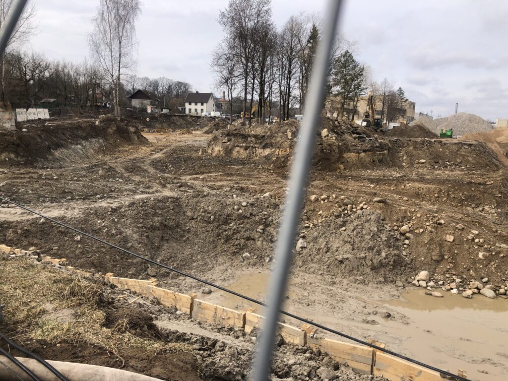 Vilnelės skverai 2 etapas (Manufaktūrų g. 7) - Multi apartment - construction photos