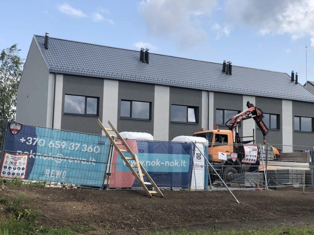 Nok Nok Home (Pilkalnio g. 4) - Row housing - construction photos