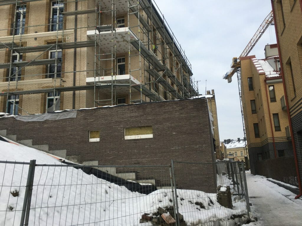 Mindaugo rezidencija (Mindaugo g. 12A) - Multi apartment - construction photos