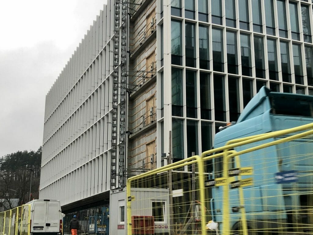 CORE (Ukmergės g. 126) - Office center - construction photos