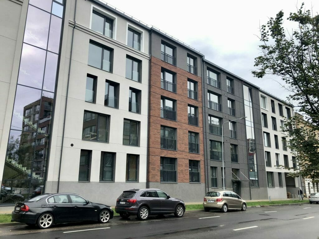 Baltas Lapas Mindaugo 2 etapas (Aguonų g. 17) - Multi apartment - construction photos