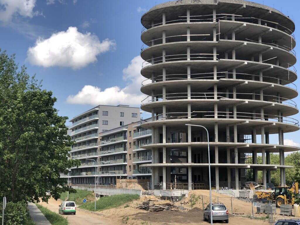 Laisvės 78B verslo centras (Laisvės pr. 78B) - Büroohoone - ehituse fotod