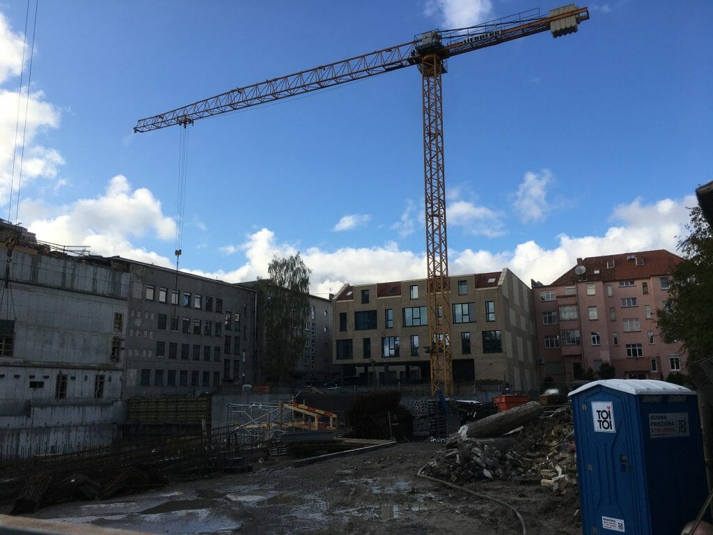 Klaipėdos muzikinis teatras (Danės g. 19) - Cultural center - construction photos