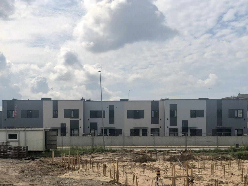 Šakenio alėja (K. Šakenio g. 24) - Rindu mājas - būvdarbu attēli