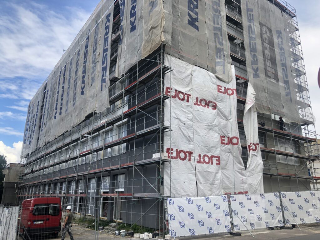 Loftai Žuvėdra (Buivydiškių g. 36) - Lofts - construction photos