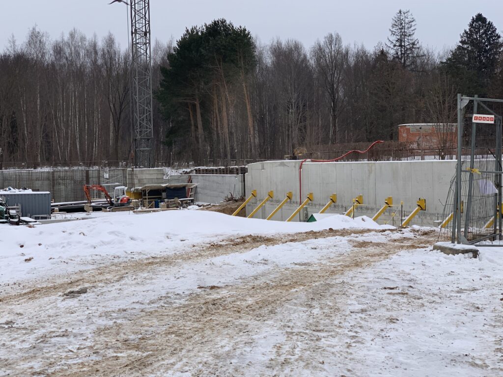 Jomanto parkas 1-2 etapai (Baltupio g. 61A) - Multi apartment - construction photos