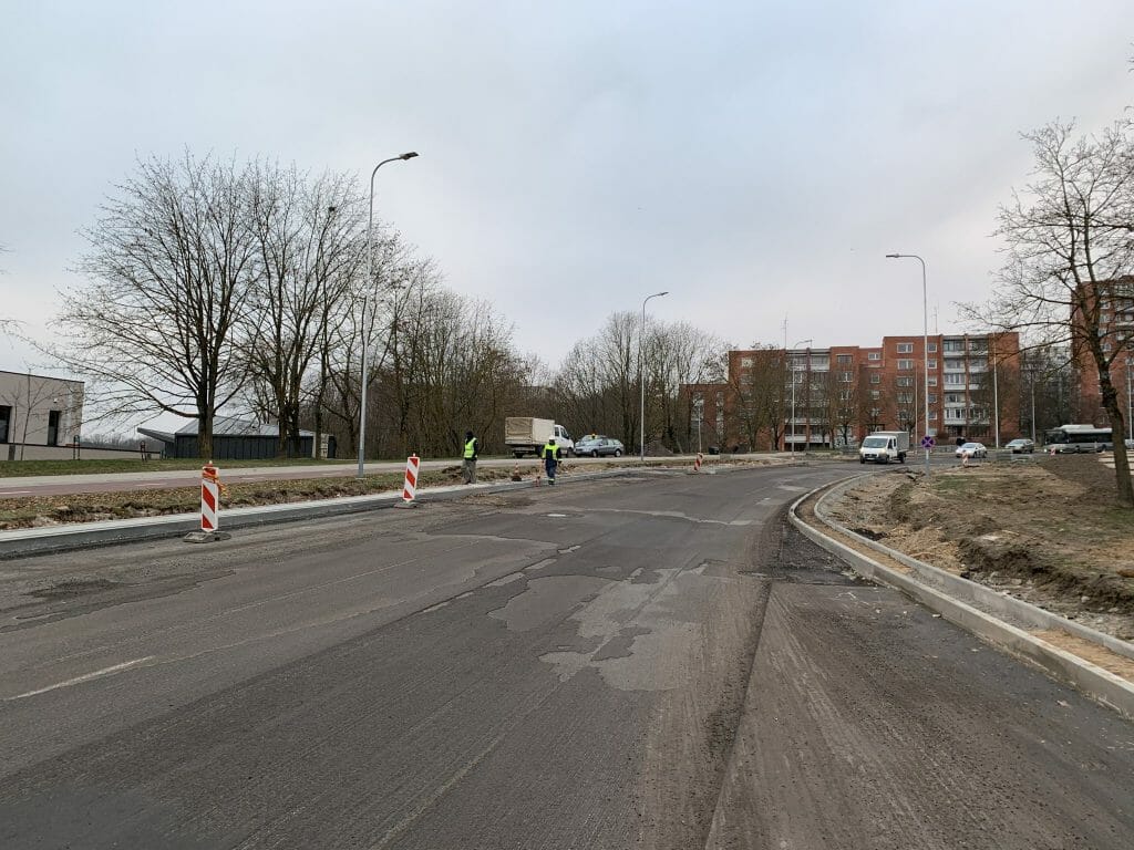 Ramaus eismo gatvė Didlaukio g. (Didlaukio g.) - Iela - būvdarbu attēli