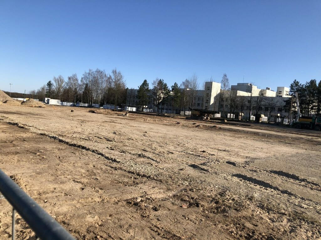 Vaiko raidos centras ir pediatrijos I korpusas (Santariškių g. 7) - Hospital - construction photos