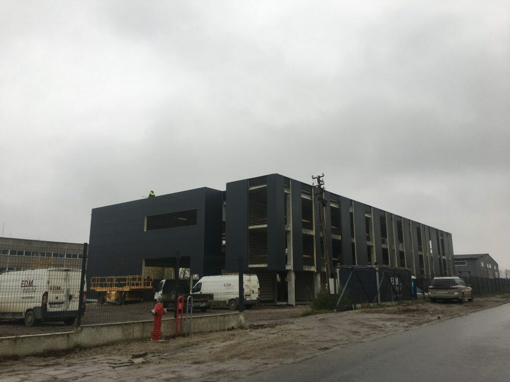 Šilutės pl. 17A (Šilutės pl. 17A) - Office center - construction photos