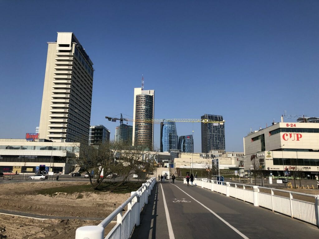 Artery (Konstitucijos pr. 18B) - Biroju centrs - būvdarbu attēli