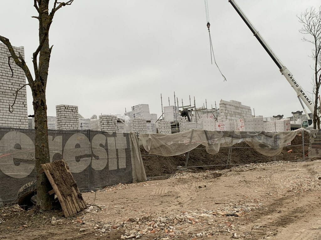 Vaikų darželis Sargėnų Dvaro g. 3 (Sargėnų Dvaro g. 3) - Primary and secondary education - construction photos