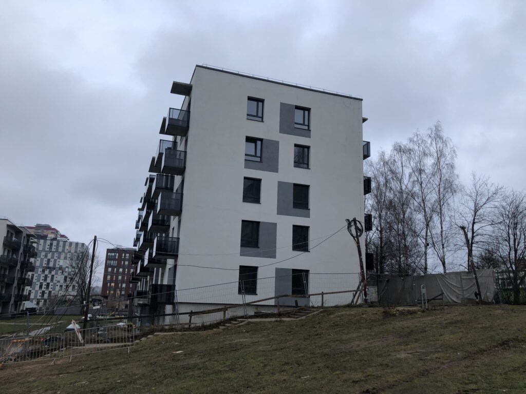 Kavoliuko 14 (A. P. Kavoliuko g. 14) - Multi apartment - construction photos