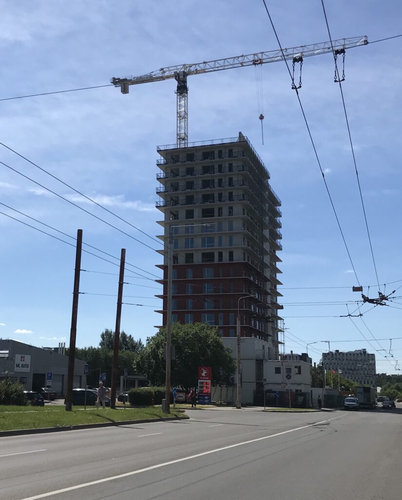 Skylum 1 etapas (Viršilų g. 6) - Daugiabutis - statybų nuotraukos