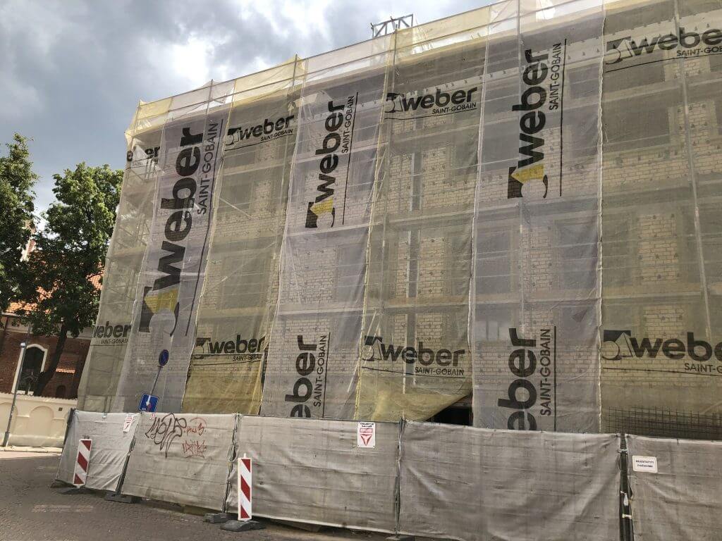 Šv. Mikalojaus g. 9 (Šv. Mikalojaus g. 9) - Hotel - construction photos