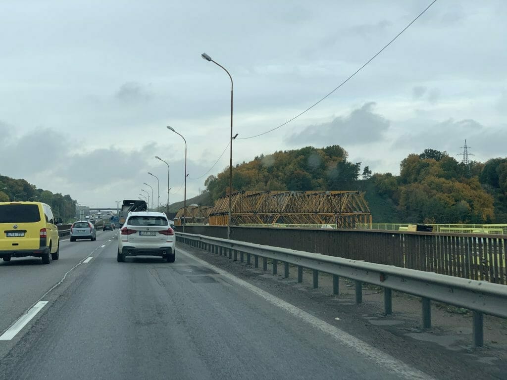 Islandijos pl. Kleboniškio tiltas 1 etapas (Islandijos pl.) - Bridge - construction photos