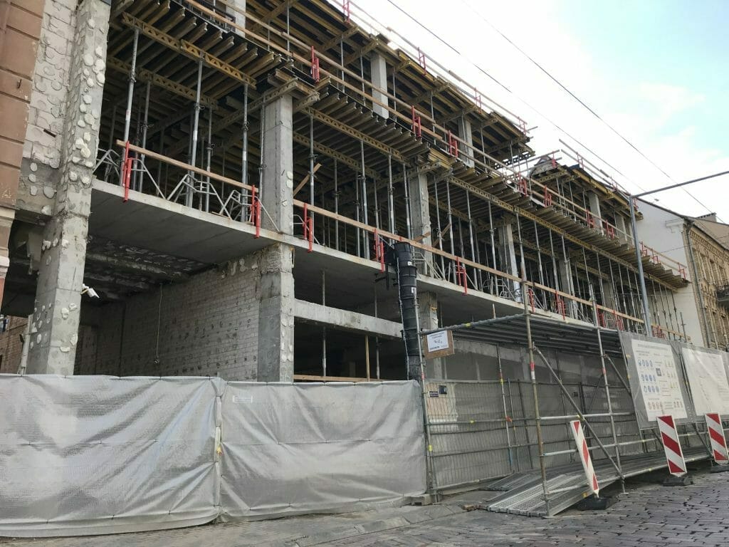 Gallery 4A (J. Basanavičiaus g. 4A) - Multi apartment - construction photos