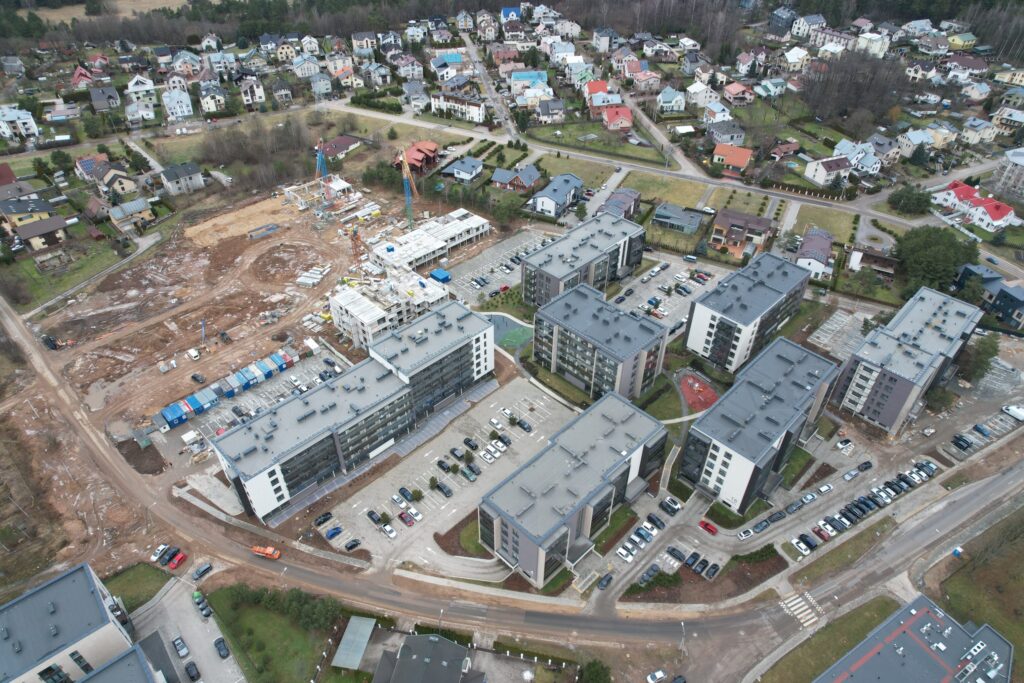 Aitvarų namai 3 etapas (Lietaus g. 6, Lazdynėlių g. 16) - Multi apartment - construction photos