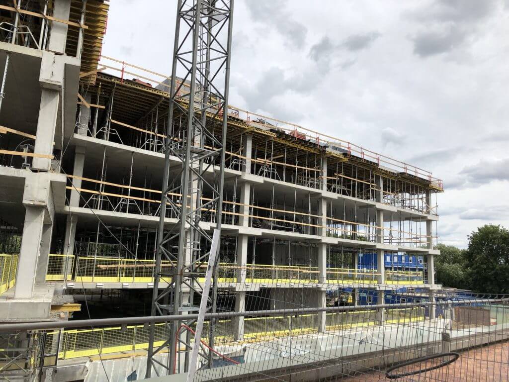 SEB administracinis (Gedimino Baravyko g. 4) - Biroju centrs - būvdarbu attēli