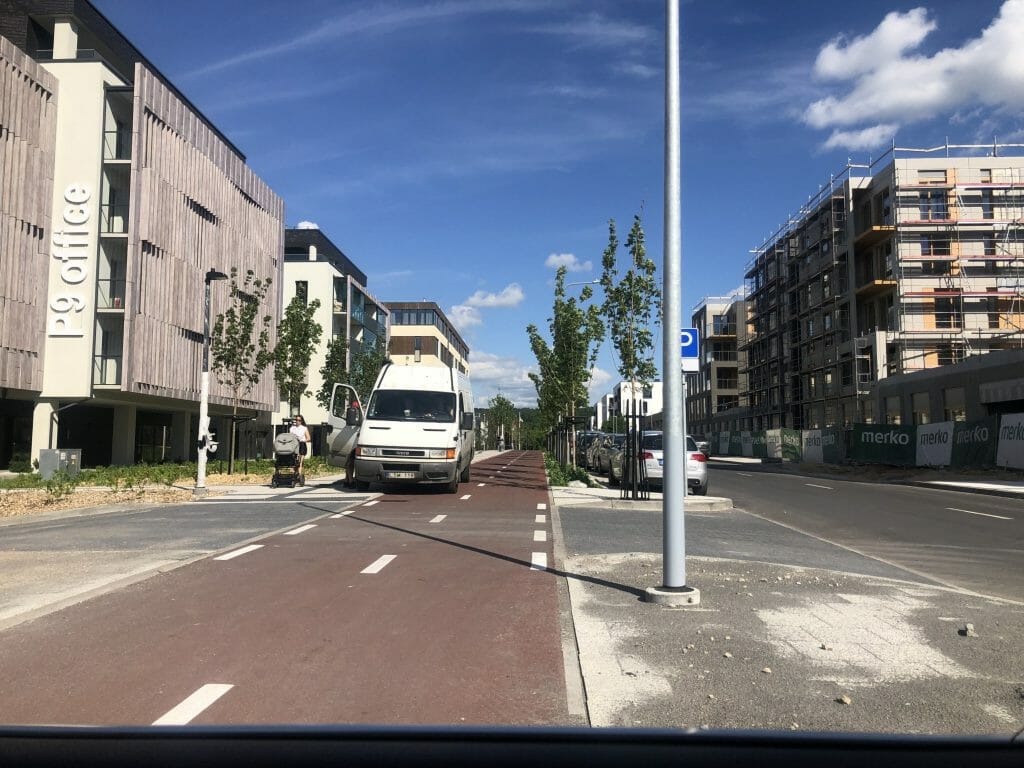 Manufaktūrų g. (Manufaktūrų g.) - Bike path, Street - construction photos