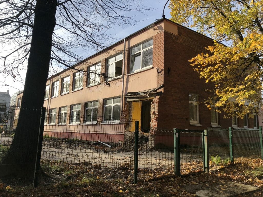 Vaikų darželis "Svirpliukas" (Liepų g. 43A) - Science institution - construction photos