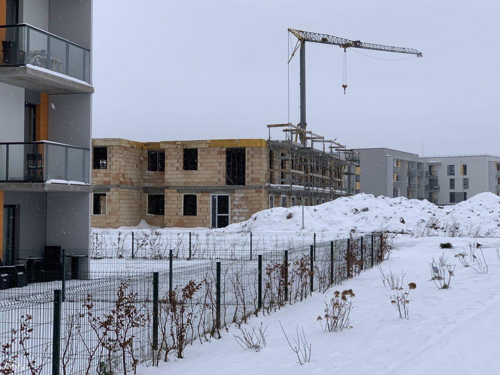 Saulės butai 6 etapas (Ragainės g. 9, 11) - Daugiabutis - statybų nuotraukos