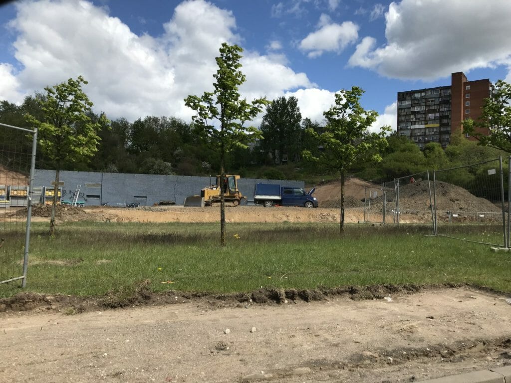 Circle K degalinė Prūsų g. (Prūsų g. 26A) - Degalinė - statybų nuotraukos