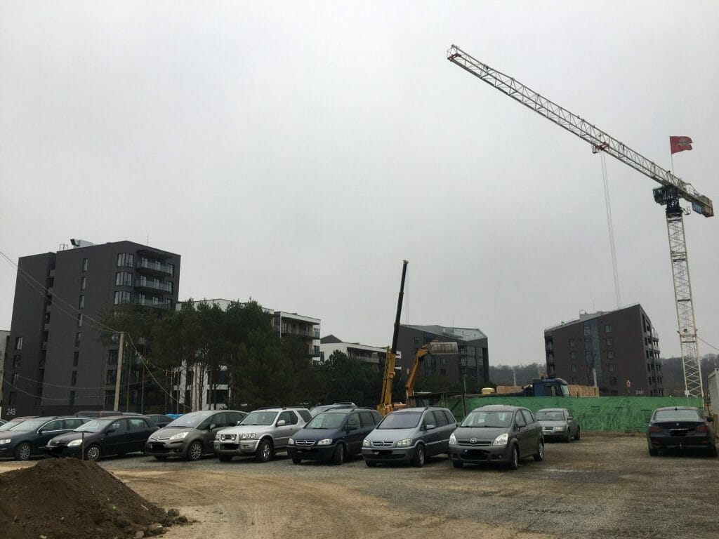 Piliamiestis 4 etapas (Brastos g. 24E, 24D) - Multi apartment - construction photos