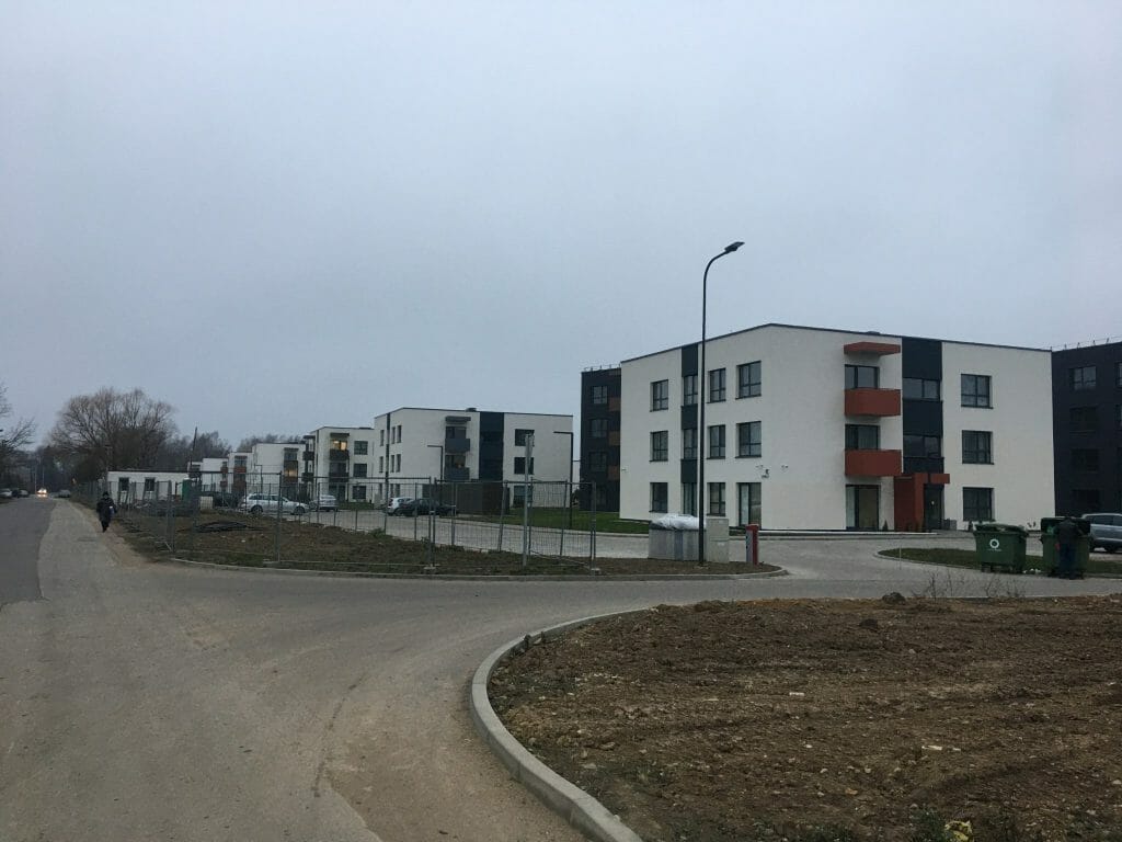 Parko apartamentai (Šeštokų g. 45) - Multi apartment - construction photos